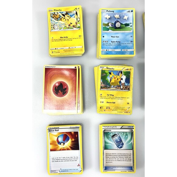 Pokémon TCG Trading Card Mixed Lot of 435 Modern Cards in Collectible Tin - Picture 8 of 13